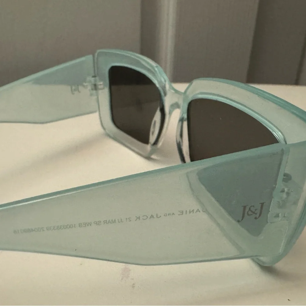 TWO Pairs of Janie and Jack Square Sunglasses, Floral, Ombré, 4+